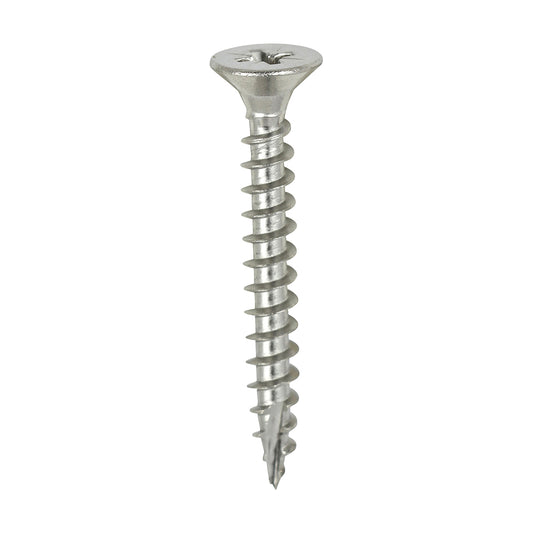 TIMCO Classic Multi-Purpose Countersunk A4 Stainless Steel Woodcrews - 5.0 x 40 - Image