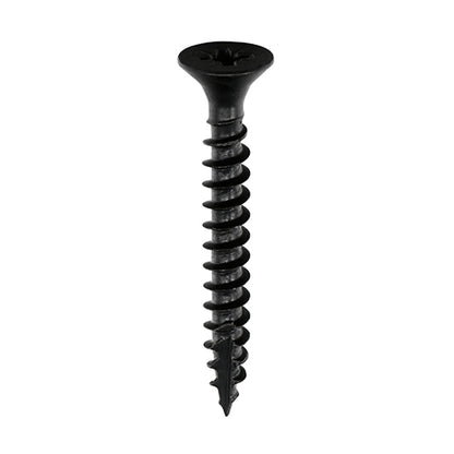 TIMCO Classic Multi-Purpose Countersunk Black Woodscrews - 5.0 x 40 - Image