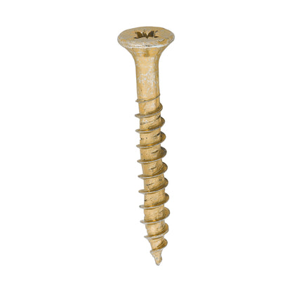 TIMCO Velocity Premium Multi-Use Countersunk Gold Woodscrews - 5.0 x 40 - Image