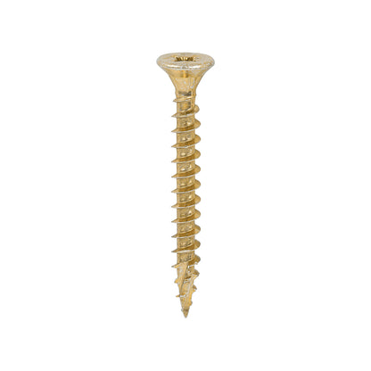 TIMCO C2 Strong-Fix Multi-Purpose Premium Countersunk Gold Woodscrews - 5.0 x 45 - Image