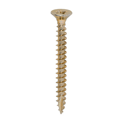 TIMCO Classic Multi-Purpose Countersunk Gold Woodscrews - 5.0 x 50 - Image