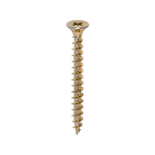 TIMCO Solo Countersunk Gold Woodscrews - 5.0 x 50 - Image
