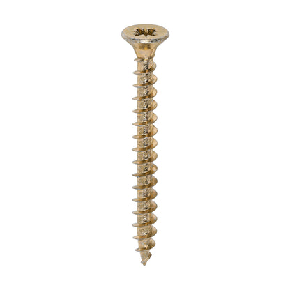 TIMCO Solo Countersunk Gold Woodscrews - 5.0 x 50 - Image