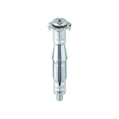 TIMCO Metal Cavity Anchors Silver - M5 x 52 (60mm Screw) - Image