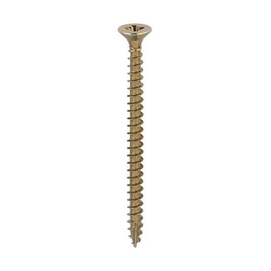 TIMCO Classic Multi-Purpose Countersunk Gold Woodscrews - 5.0 x 55 - Image