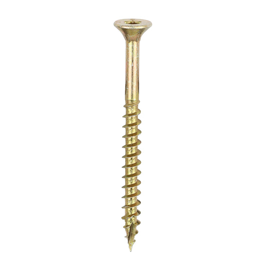 TIMCO C2 Clamp-Fix Multi-Purpose Premium Countersunk Gold Woodscrews - 5.0 x 60 - Image