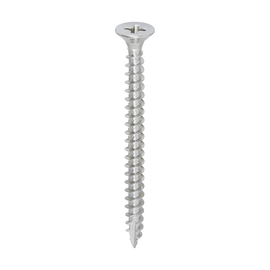 TIMCO Classic Multi-Purpose Countersunk A2 Stainless Steel Woodcrews - 5.0 x 60 - Image