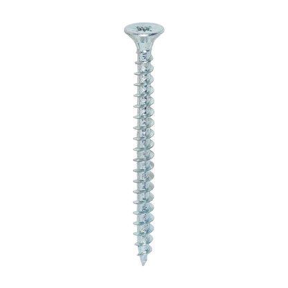 TIMCO Solo Countersunk Silver Woodscrews - 5.0 x 60 - Image