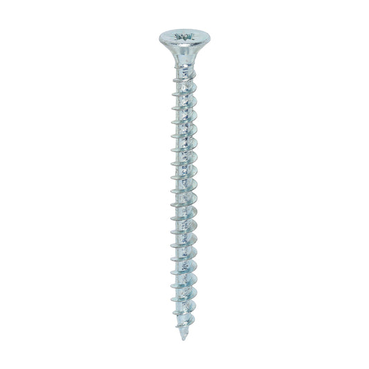 TIMCO Solo Countersunk Silver Woodscrews - 5.0 x 60 - Image