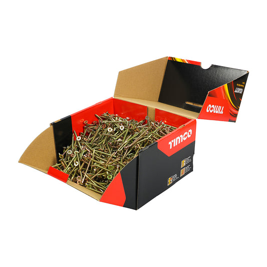 TIMCO Velocity Premium Multi-Use Countersunk Gold Woodscrews - 5.0 x 60