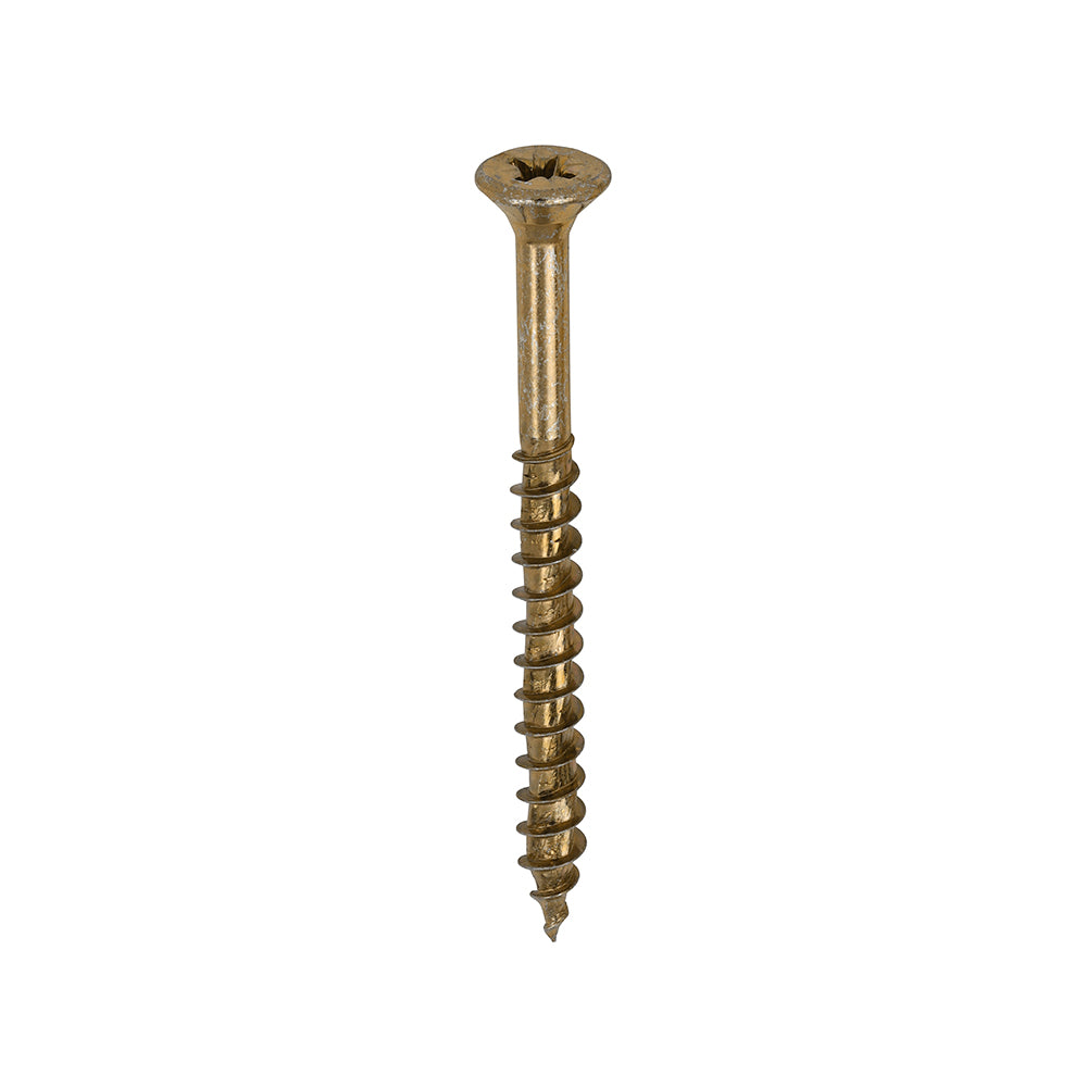TIMCO Velocity Premium Multi-Use Countersunk Gold Woodscrews - 5.0 x 60 - Image