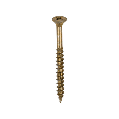 TIMCO Velocity Premium Multi-Use Countersunk Gold Woodscrews - 5.0 x 60 - Image