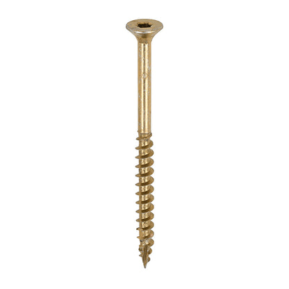 TIMCO C2 Clamp-Fix Multi-Purpose Premium Countersunk Gold Woodscrews - 5.0 x 70 - Image