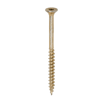 TIMCO C2 Clamp-Fix Multi-Purpose Premium Countersunk Gold Woodscrews - 5.0 x 70 - Image