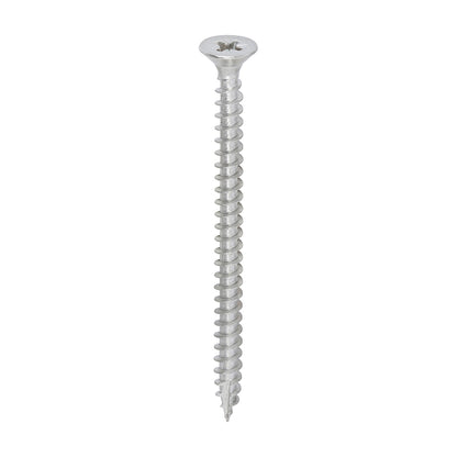 TIMCO Classic Multi-Purpose Countersunk A2 Stainless Steel Woodcrews - 5.0 x 70 - Image