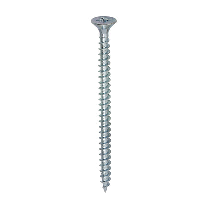 TIMCO Solo Countersunk Silver Woodscrews - 5.0 x 70 - Image