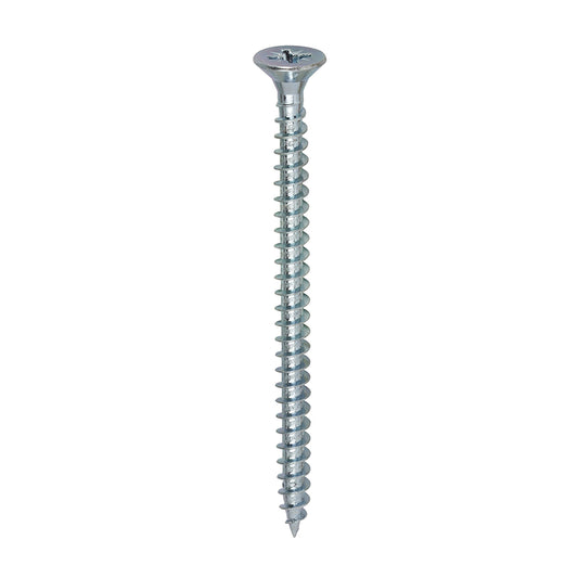 TIMCO Solo Countersunk Silver Woodscrews - 5.0 x 70 - Image