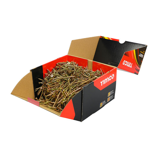 TIMCO Velocity Premium Multi-Use Countersunk Gold Woodscrews - 5.0 x 70 - Image