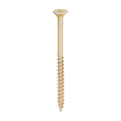 TIMCO Velocity Premium Multi-Use Countersunk Gold Woodscrews - 5.0 x 70 - Image