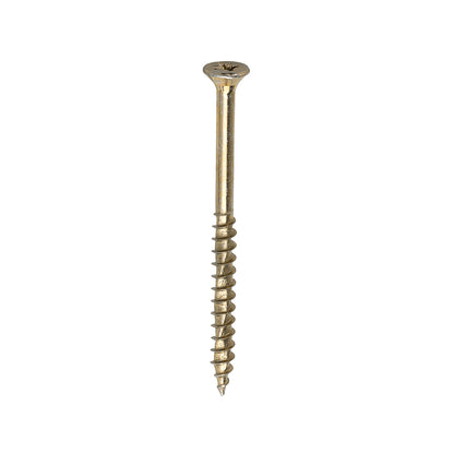 TIMCO Velocity Premium Multi-Use Countersunk Gold Woodscrews - 5.0 x 70 - Image