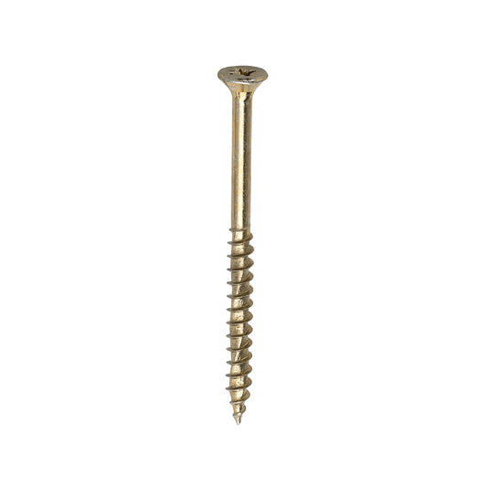 TIMCO Velocity Premium Multi-Use Countersunk Gold Woodscrews - 5.0 x 70 - Image