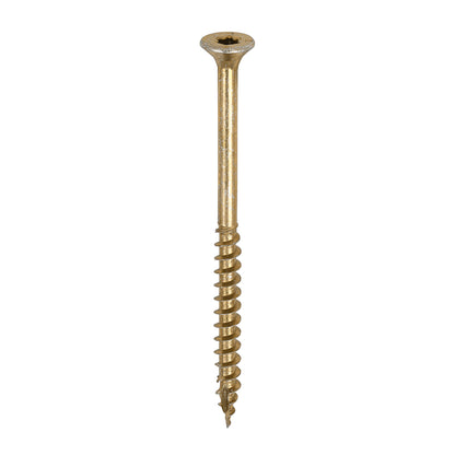 TIMCO C2 Clamp-Fix Multi-Purpose Premium Countersunk Gold Woodscrews - 5.0 x 75 - Image