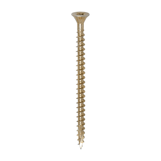 TIMCO C2 Strong-Fix Multi-Purpose Premium Countersunk Gold Woodscrews - 5.0 x 75 - Image