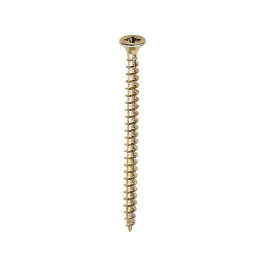 TIMCO Solo Countersunk Gold Woodscrews - 5.0 x 75 - Image