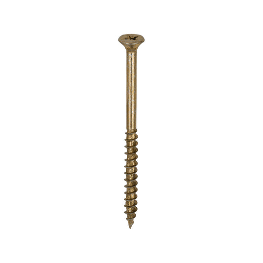 TIMCO Velocity Premium Multi-Use Countersunk Gold Woodscrews - 5.0 x 75 - Image