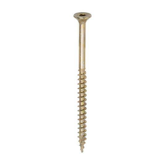 TIMCO C2 Clamp-Fix Multi-Purpose Premium Countersunk Gold Woodscrews - 5.0 x 80 - Image