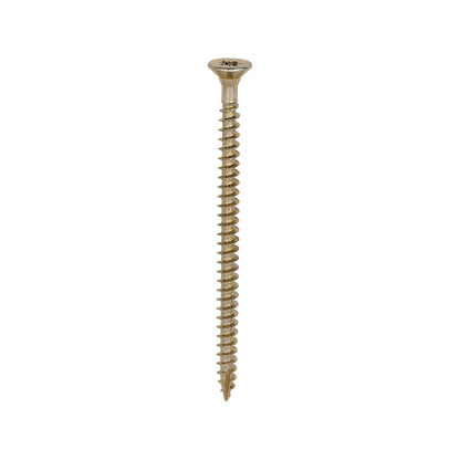 TIMCO Classic Multi-Purpose Countersunk Gold Woodscrews - 5.0 x 80 - Image
