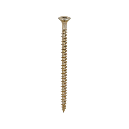 TIMCO Classic Multi-Purpose Countersunk Gold Woodscrews - 5.0 x 80 - Image