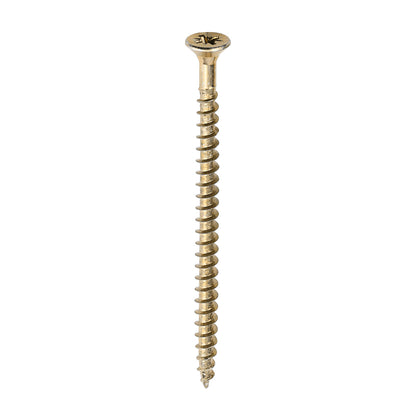 TIMCO Solo Countersunk Gold Woodscrews - 5.0 x 80 - Image
