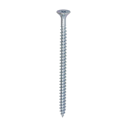 TIMCO Solo Countersunk Silver Woodscrews - 5.0 x 80 - Image