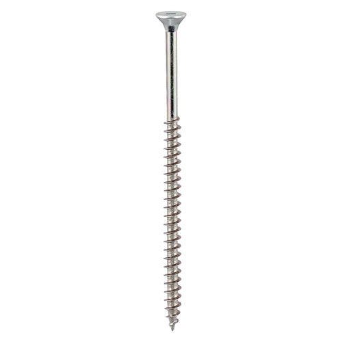 TIMCO Solo Countersunk Silver Woodscrews - 5.0 x 80 - Image