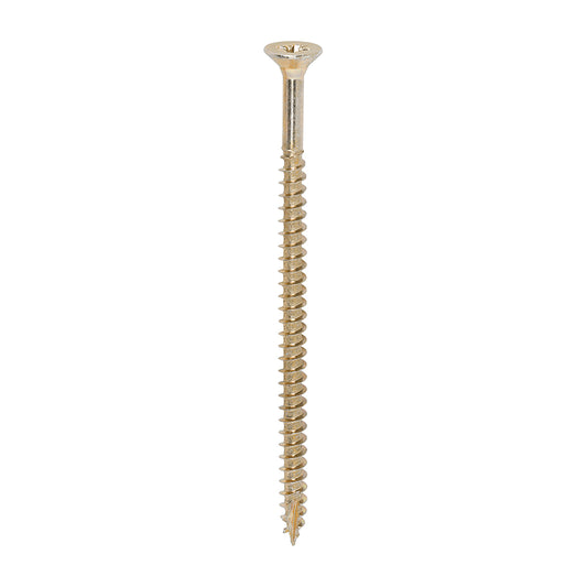 TIMCO Classic Multi-Purpose Countersunk Gold Woodscrews - 5.0 x 90 - Image