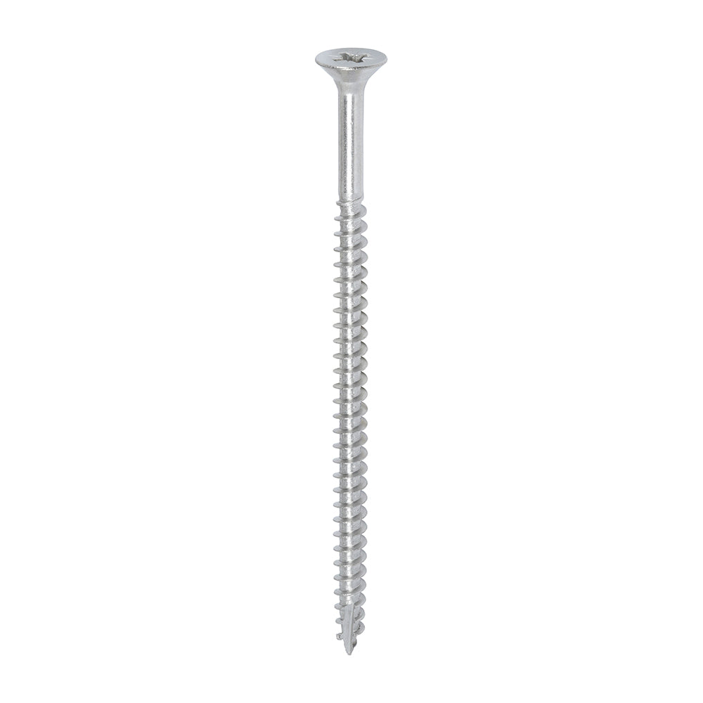 TIMCO Classic Multi-Purpose Countersunk A2 Stainless Steel Woodcrews - 5.0 x 90 - Image