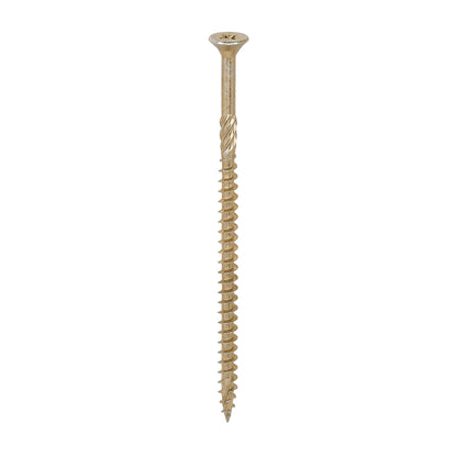 TIMCO C2 Strong-Fix Multi-Purpose Premium Countersunk Gold Woodscrews - 5.0 x 100 - Image