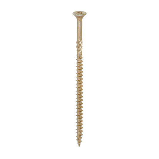 TIMCO C2 Strong-Fix Multi-Purpose Premium Countersunk Gold Woodscrews - 5.0 x 100 - Image