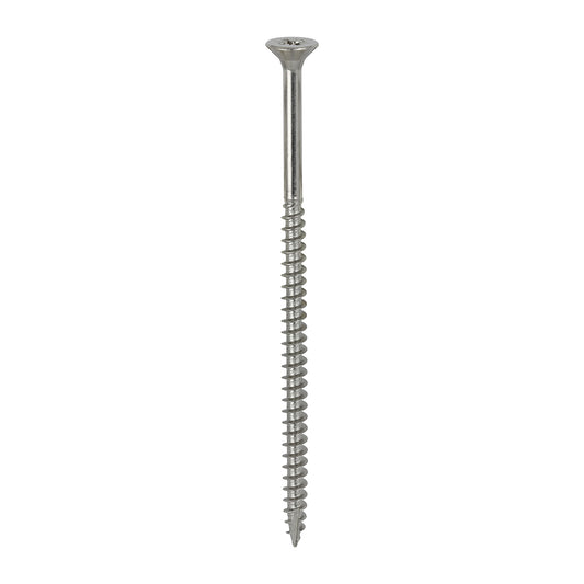TIMCO Classic Multi-Purpose Countersunk A4 Stainless Steel Woodcrews - 5.0 x 100 - Image