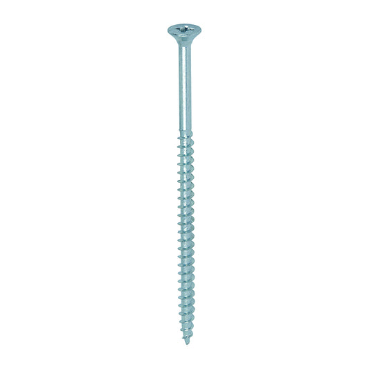 TIMCO Solo Countersunk Silver Woodscrews - 5.0 x 100 - Image