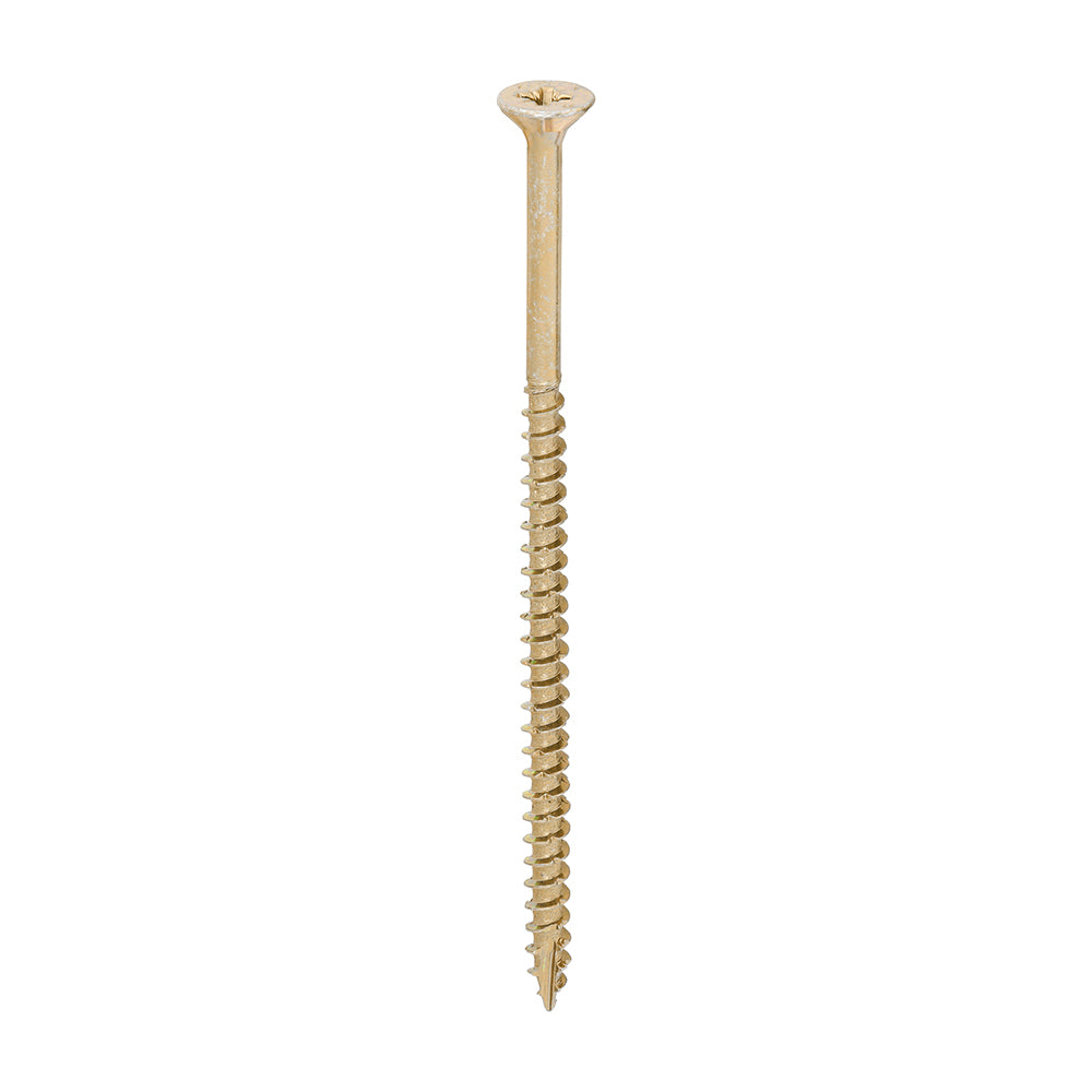 TIMCO Velocity Premium Multi-Use Countersunk Gold Woodscrews - 5.0 x 100 - Image