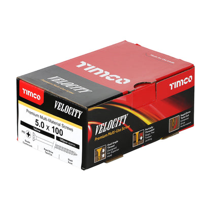 TIMCO Velocity Premium Multi-Use Countersunk Gold Woodscrews - 5.0 x 100 - Image