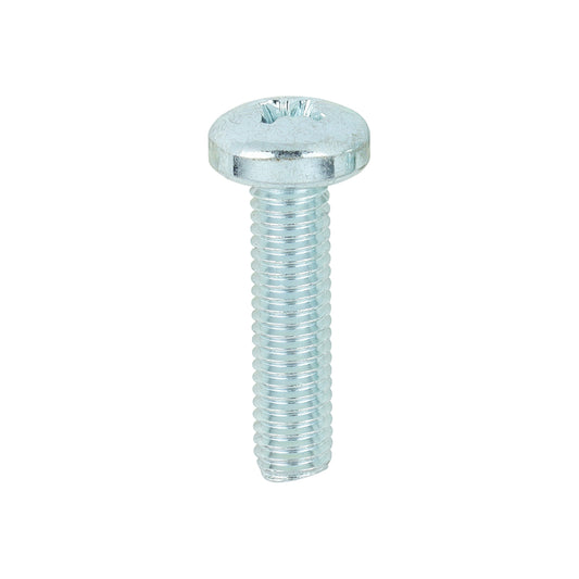 TIMCO Machine Pan Head Silver Screws - M5 x 20 - Image