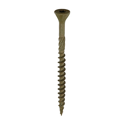 TIMCO C2 Deck-Fix Premium Countersunk Green Decking Screws - 4.5 x 50 - Image