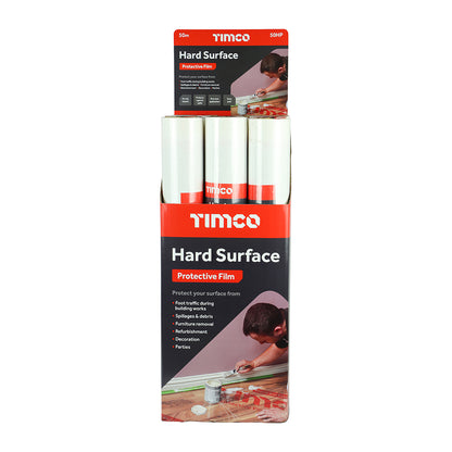 TIMCO Protective Film For Hard Surfaces - 50m x 0.6m - Image