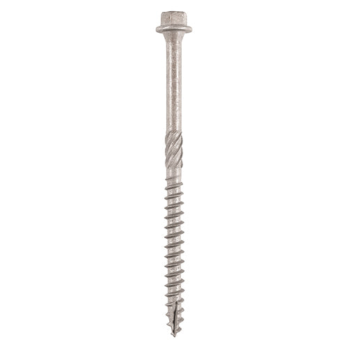 TIMCO Timber Screws Hex Flange Head A4 Stainless Steel - 6.7 x 50 - Image