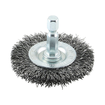 TIMCO Drill Wheel Brush Crimped Steel Wire - 50mm - Image