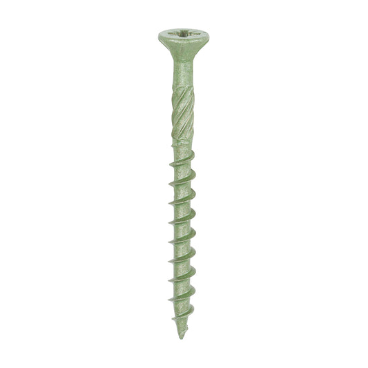 TIMCO Decking Screws Countersunk Exterior Green - 4.5 x 50 - Image