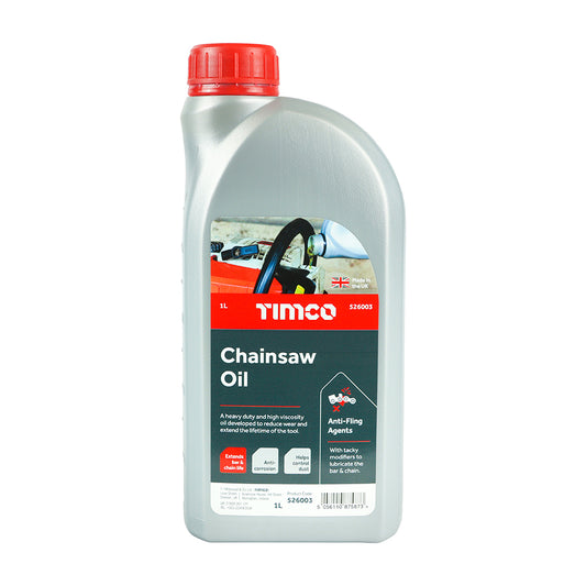 TIMCO Chainsaw Oil, Premium Anti-Fling Lubricant - 1L - Image